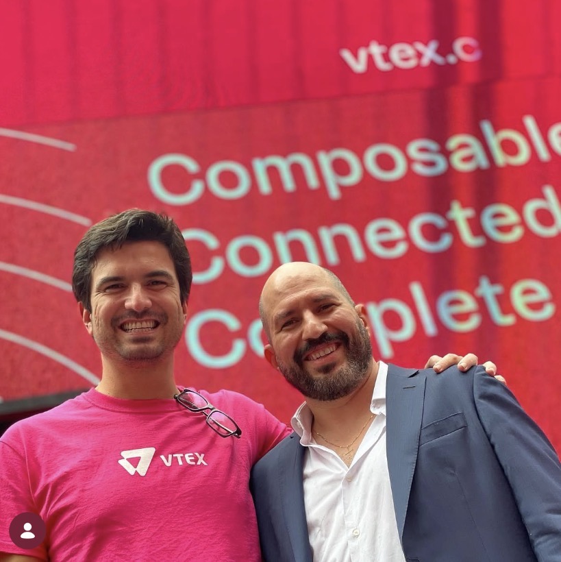 André Uchôa com Geraldo Thomaz em Nova York