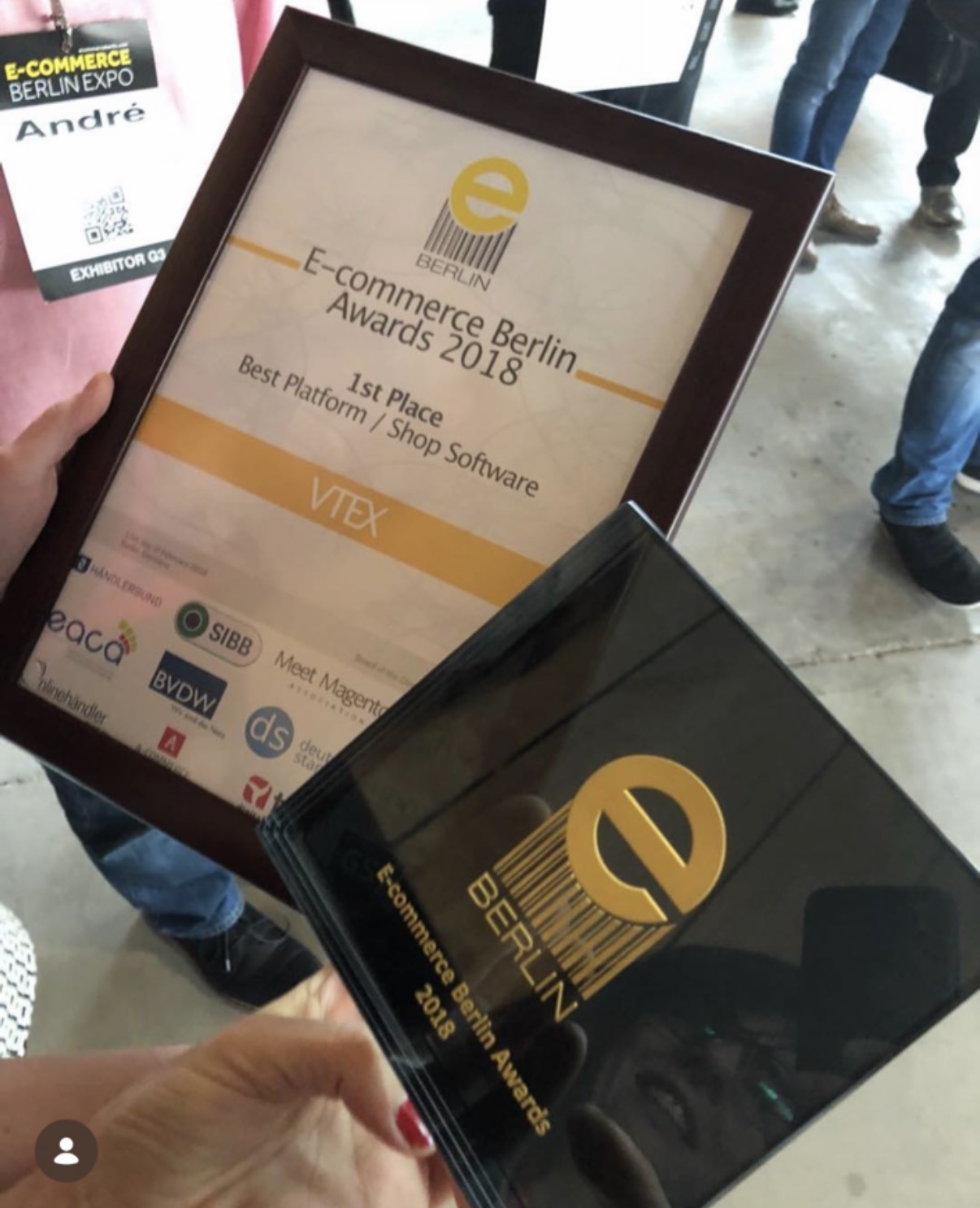 Prêmios da VTEX no E-commerce Berlin Awards